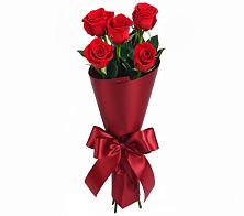 Букет 5 Красных роз Эдлесс Лав в Кизнер