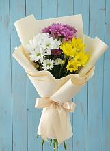 Букет цветов из:  Хризантемы #REPLACE_PRED# Кизнер