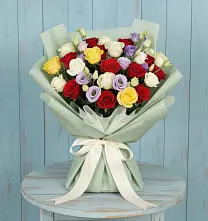 Букет цветов из:  Розы в Кизнер