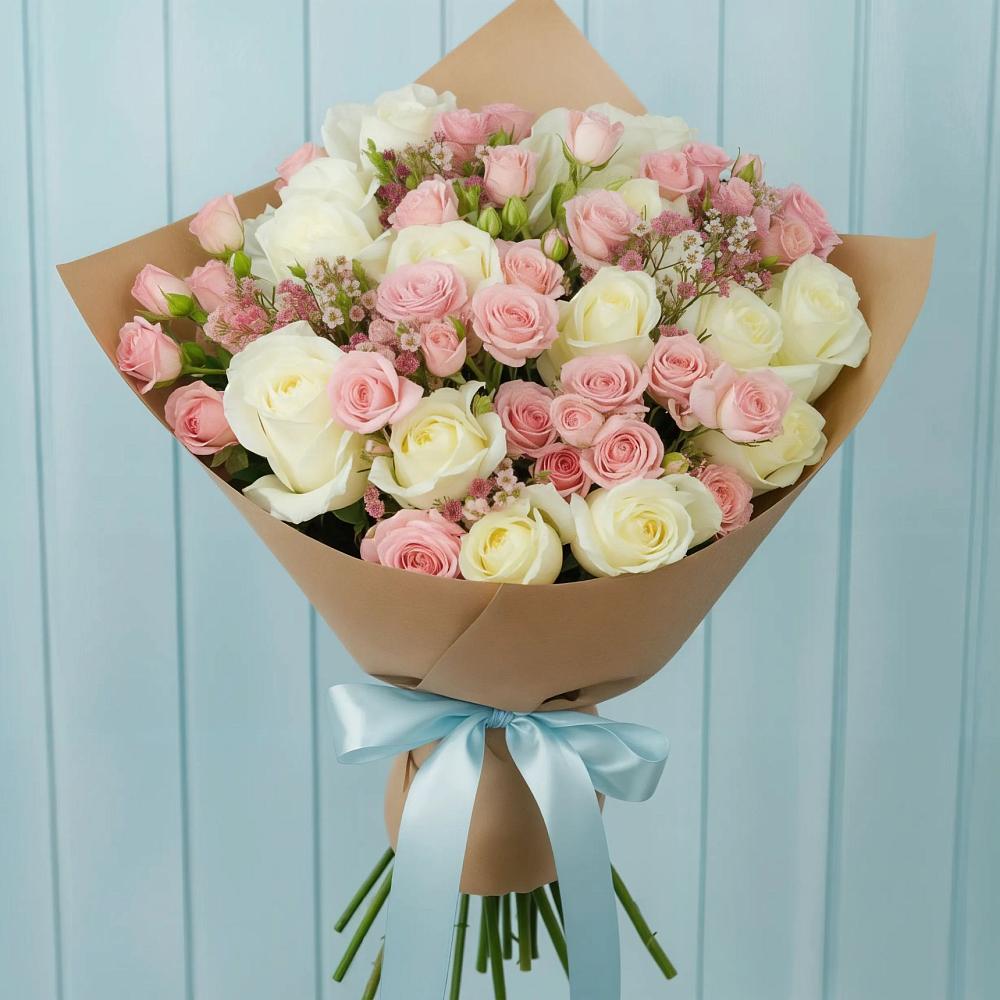 Букет цветов из: Розы в Кизнер