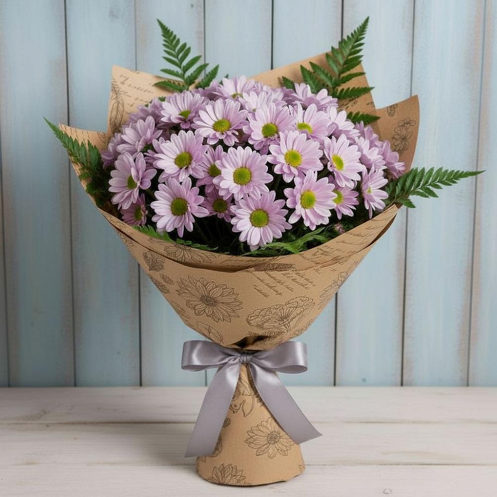 Букет цветов из: Хризантемы в Кизнер