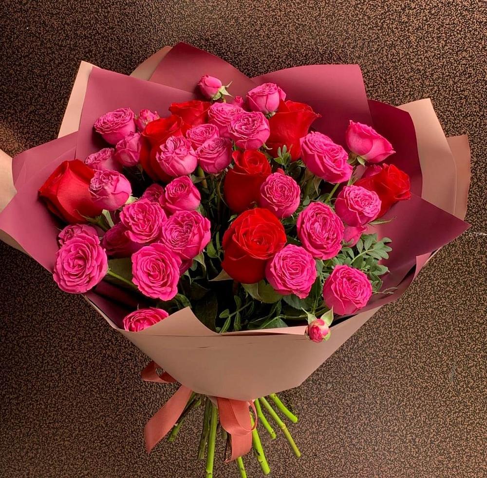 Букет В объятьях нежности в Кизнер