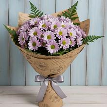 Букет цветов из:  Хризантемы #REPLACE_PRED# Кизнер