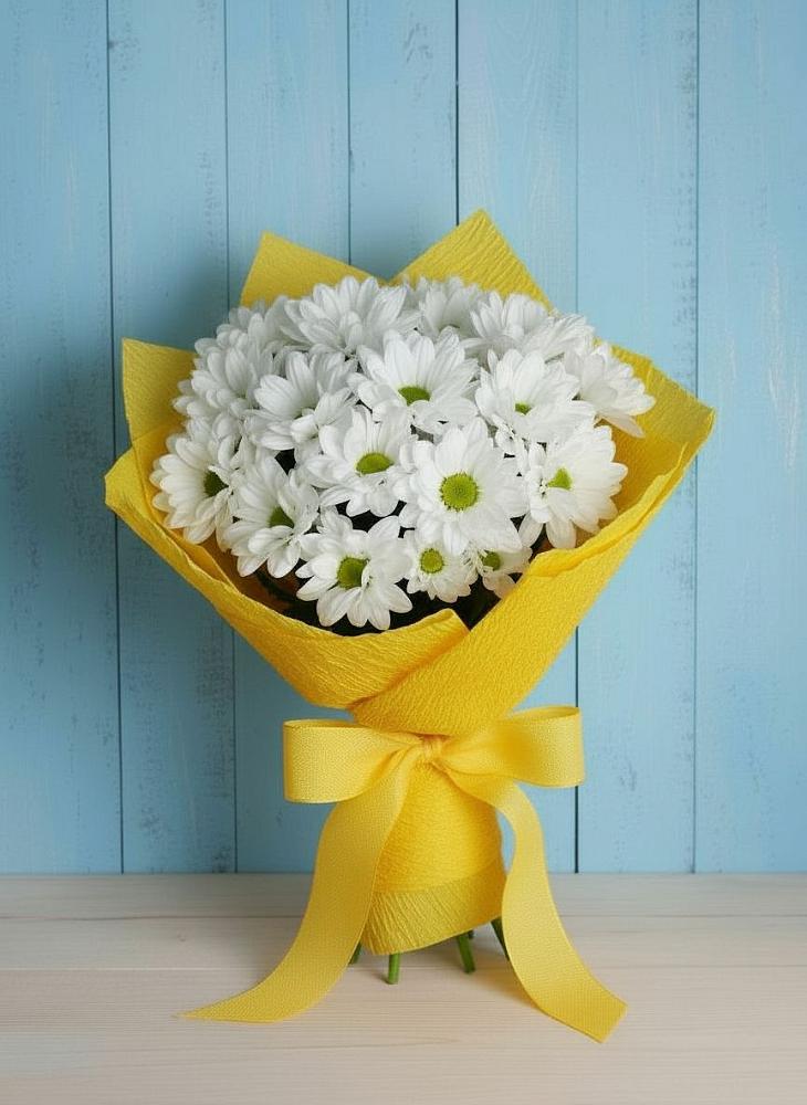 Букет цветов из: Хризантемы в Кизнер