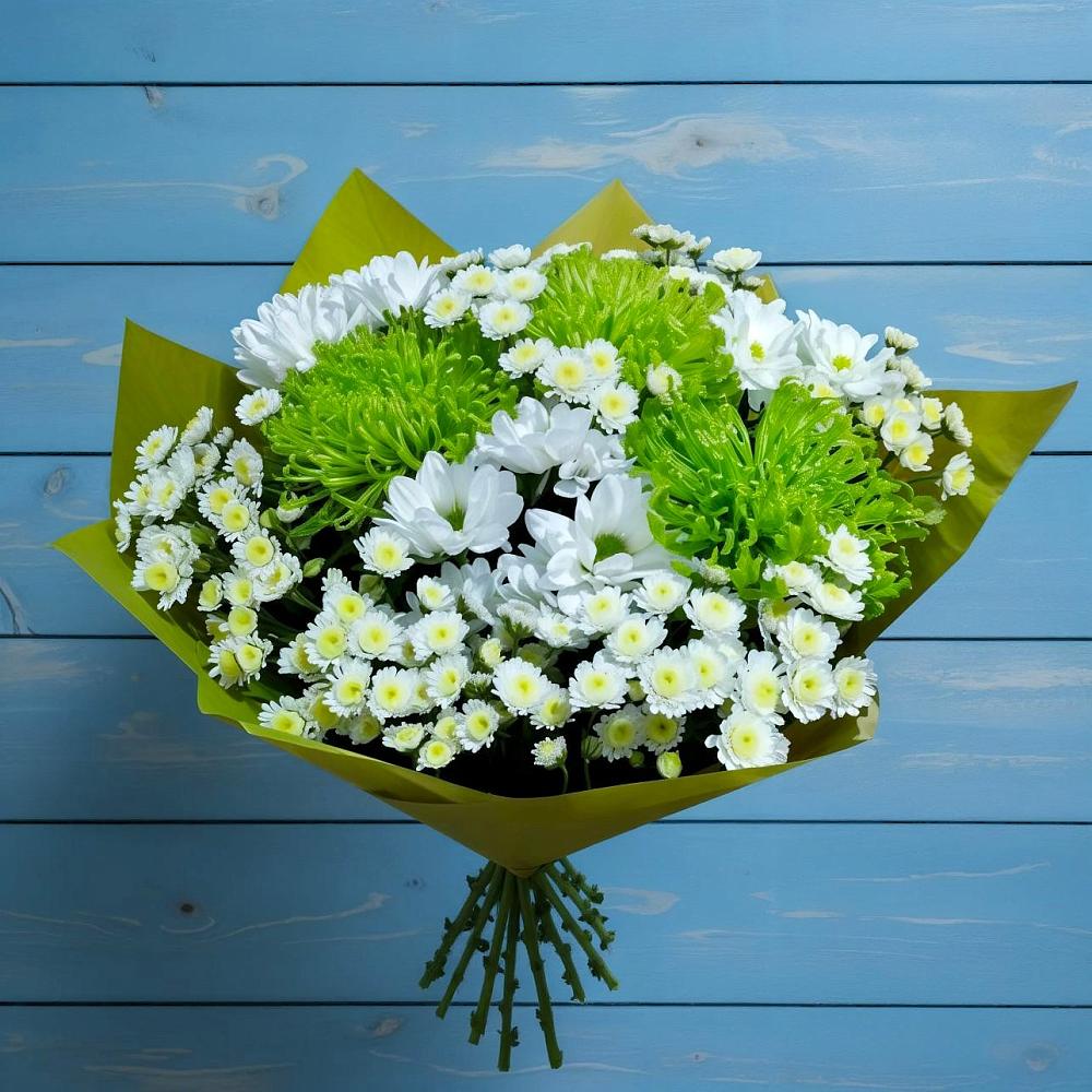 Букет цветов из: Хризантемы в Кизнер