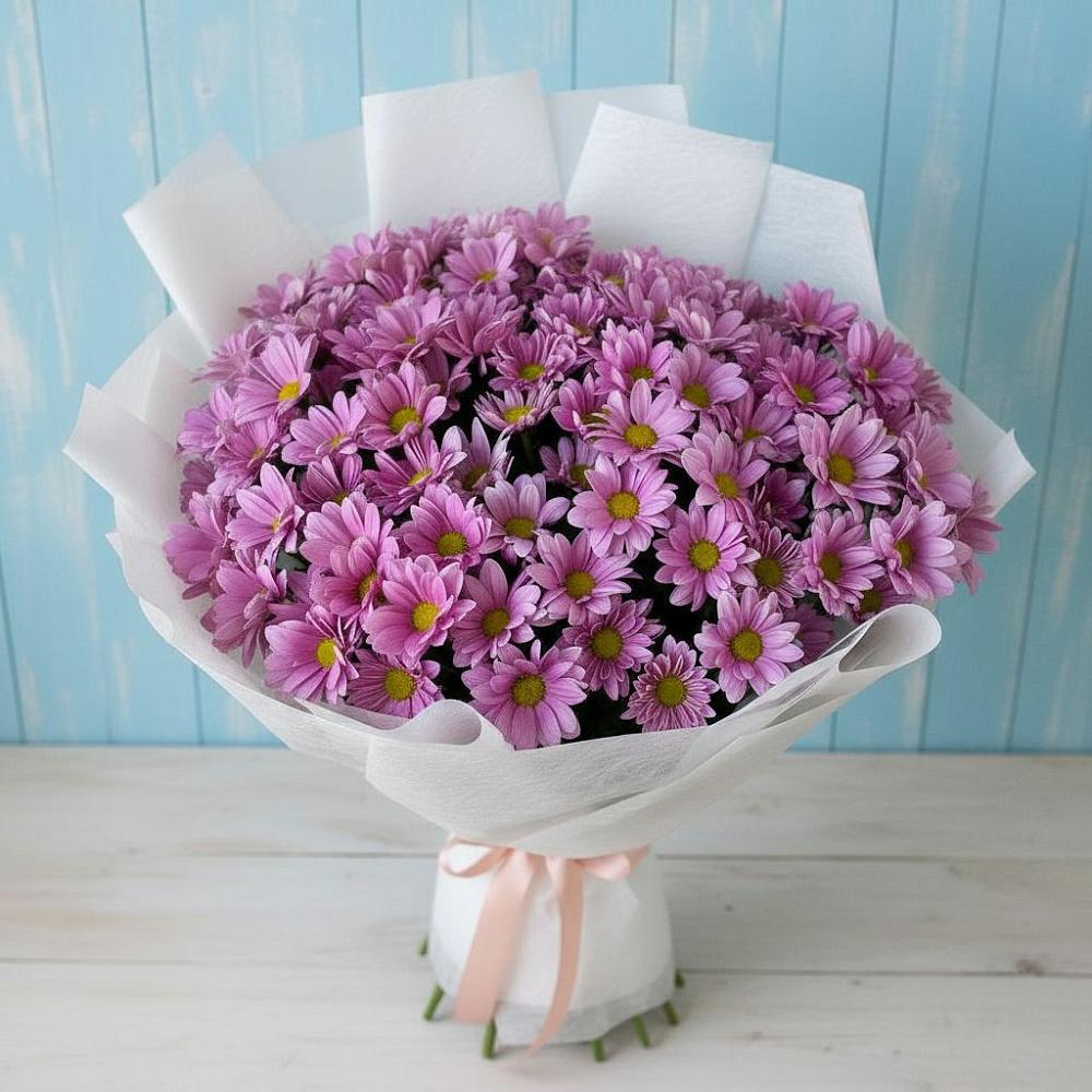 Букет цветов из: Хризантемы в Кизнер