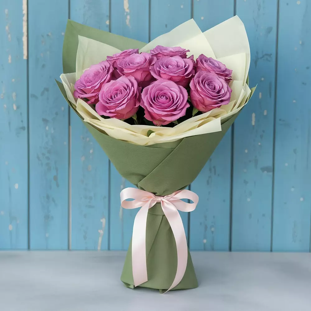 Букет Розы Фёрст Леди в Кизнер