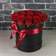 Цветочная композиция из Розы в шляпной коробке #REPLACE_PRED# Кизнер