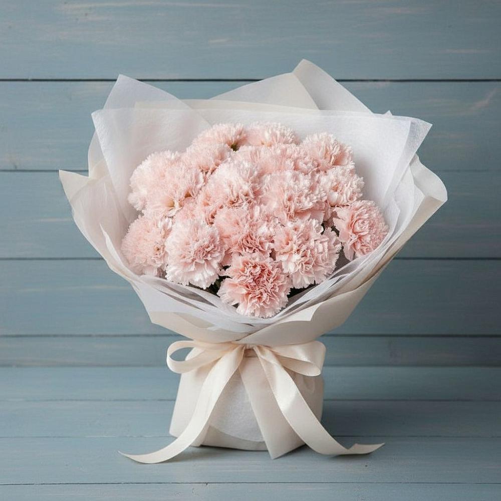 Букет цветов из: Гвоздики в Кизнер