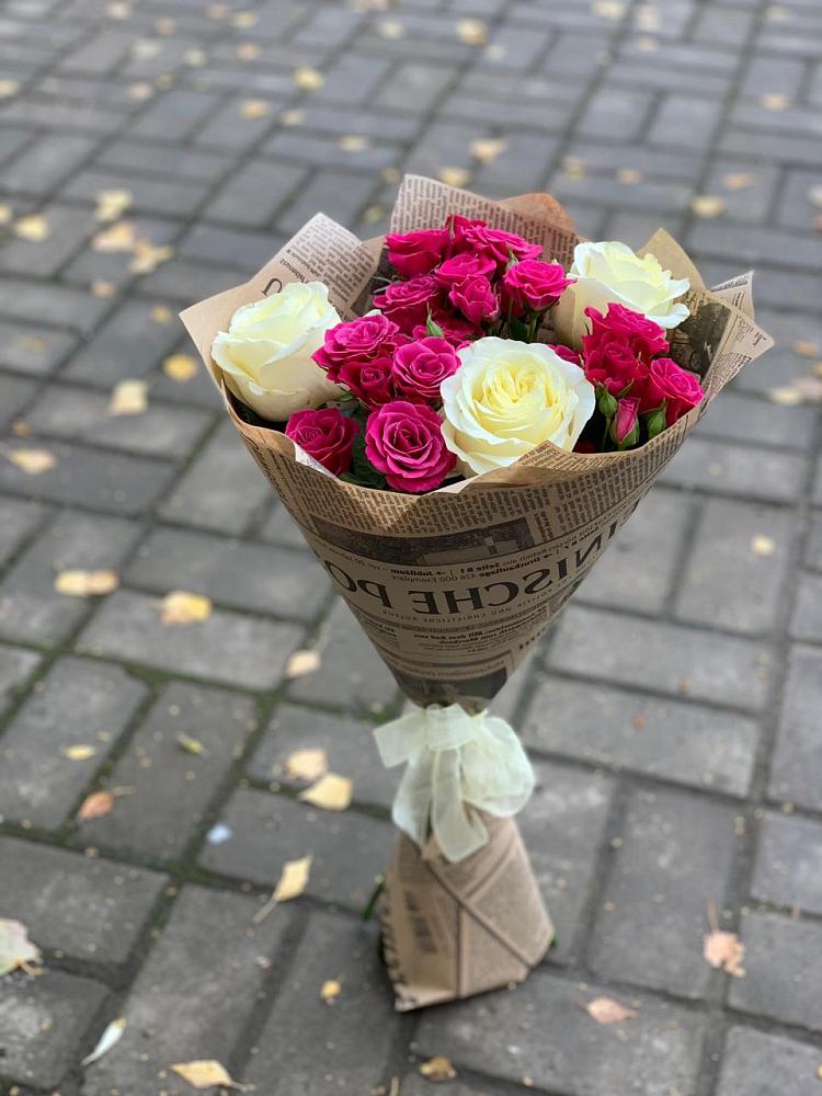 Букет цветов из: Розы в Кизнер