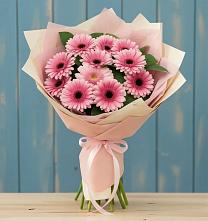 Букет цветов из:  Герберы в Кизнер